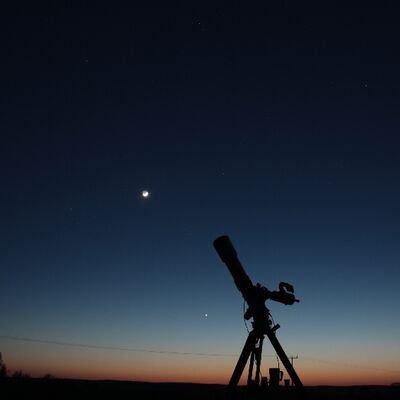 Bild vergrößern: Blick in den Sternenhimmel ber Aschersleben