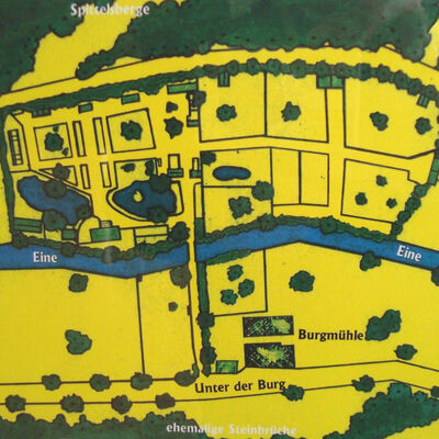 Bild vergrößern: Lageplan Tiergarten 1956