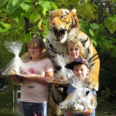 Bild vergrößern: Preisverleihung beim Tigerfest-Quiz 2019